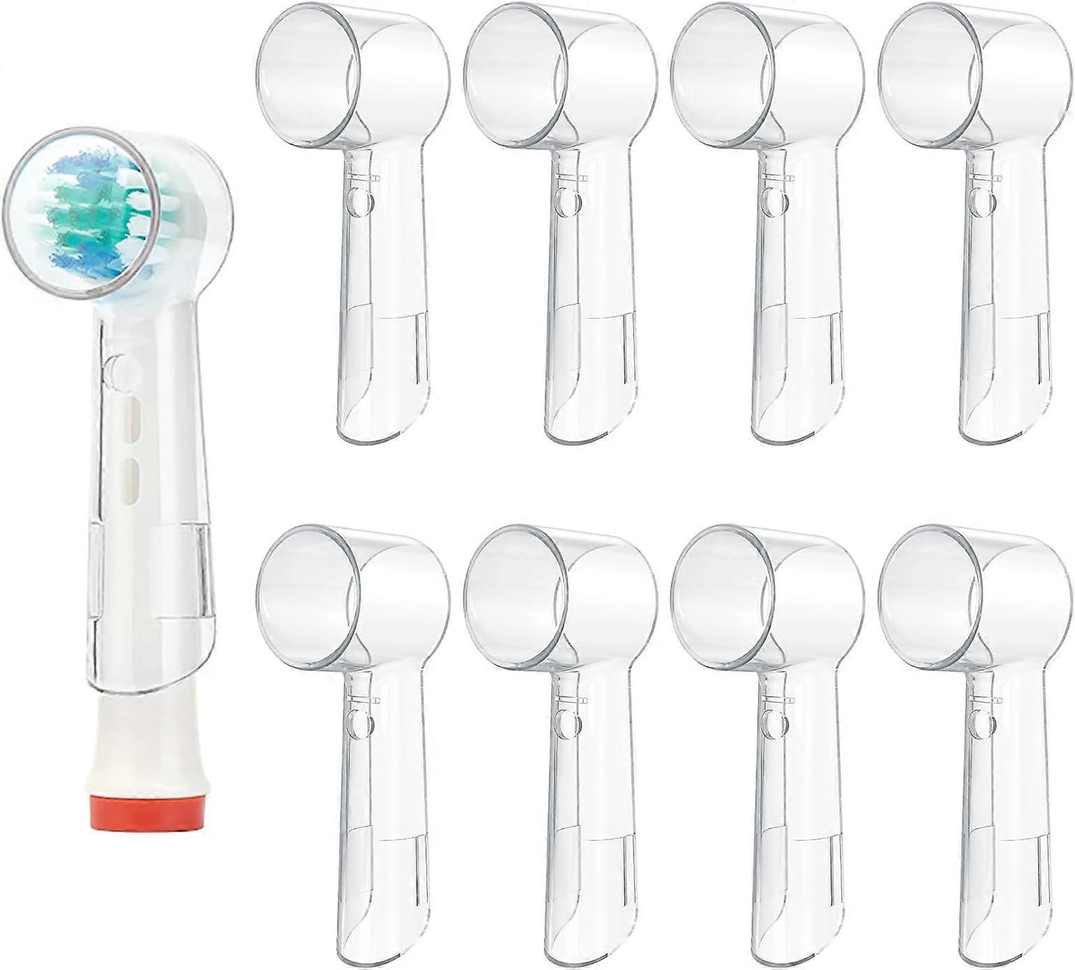 8PCS Toothbrush Case, Brush Head Protector Cap, Electric Toothbrush