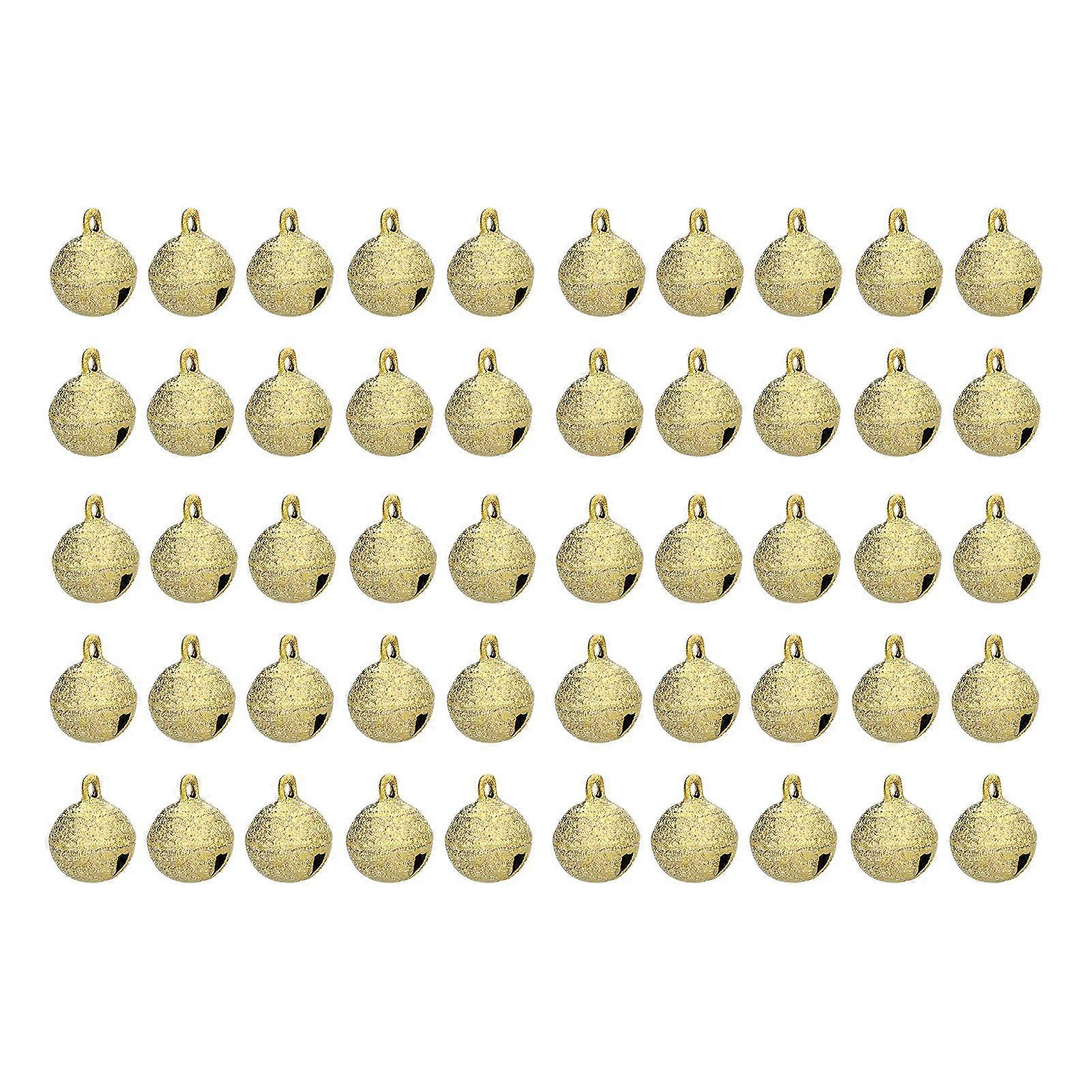 2025 Latest Model 50pcs Jingle Bells Environment Friendly Metal DIY Making