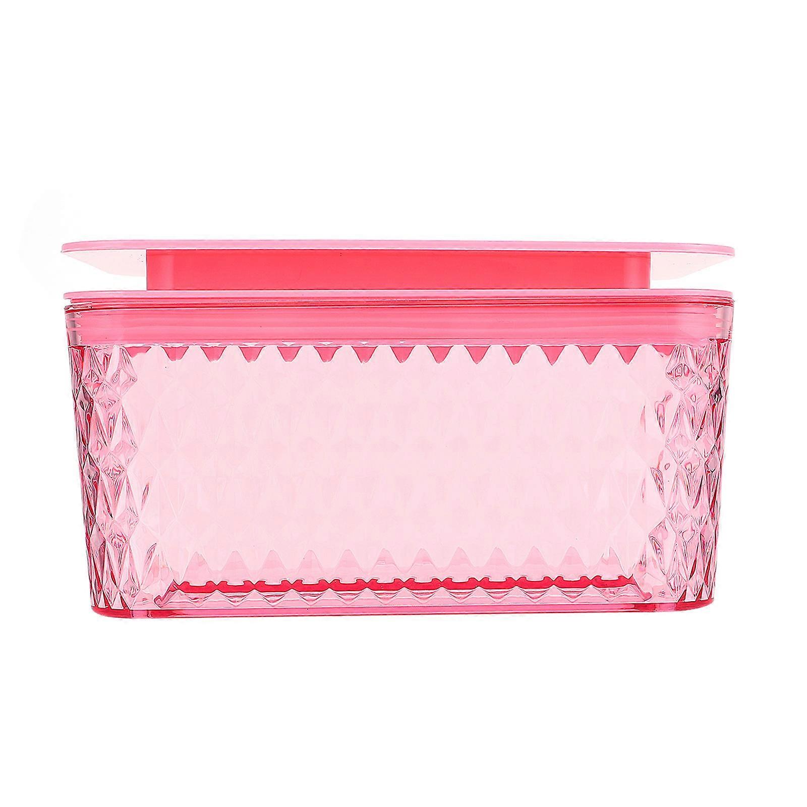 1pc Desktop Wet Tissue Storage Case Wet Napkin Storage Container Car Paper Box with Lids