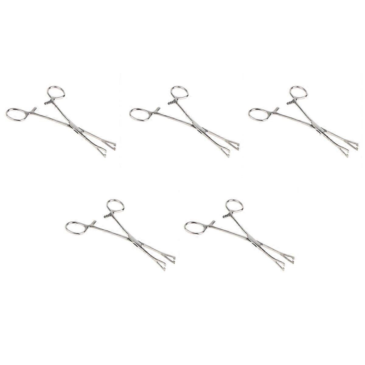 Triangle Opening Plier Clamp Piercing Forcep Tool Stainless Steel