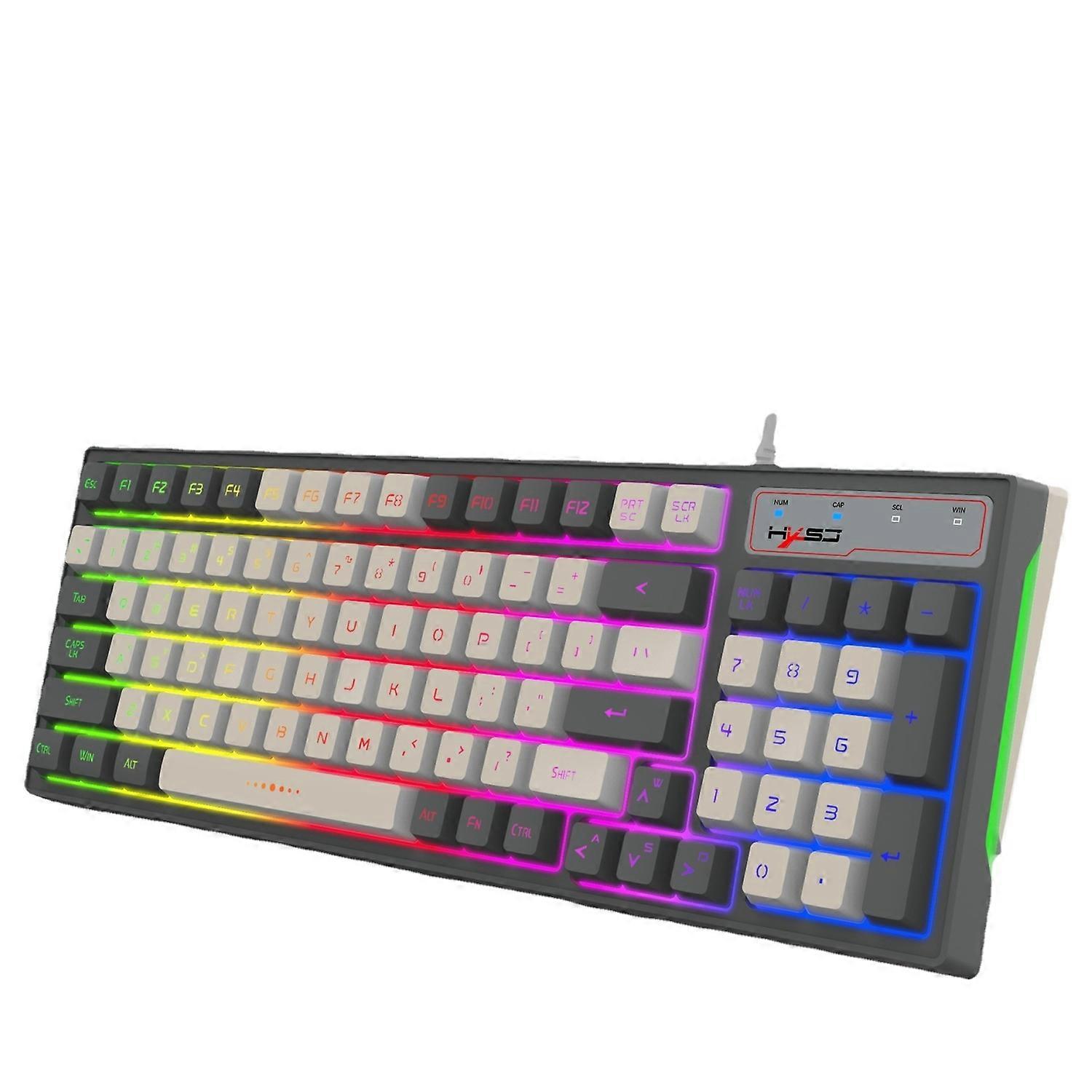 96-key RGB Backlit Wired Gaming Keyboard