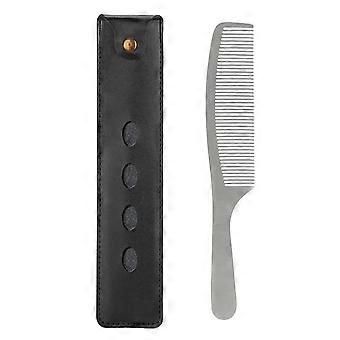 Peignes de dressage de coupe de cheveux professionnels Peigne de coiffure à dents fines en acier inoxydable pour salonCombYMMR)