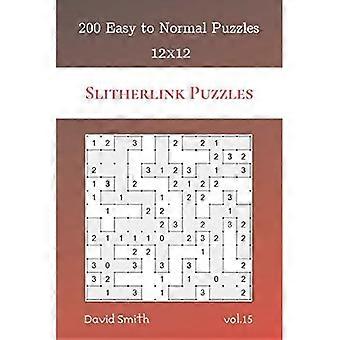 Puzzle Slitherlink-200 Łatwe do normalnego Puzzle 12x12 Vol. 15
