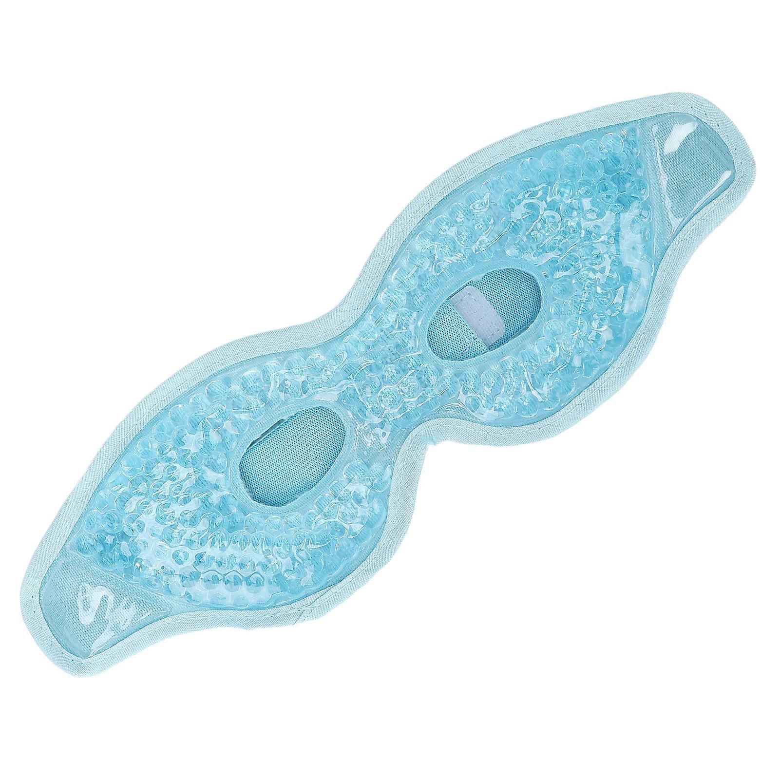 Reusable Gel Bead Eye Pack Hot Cold Compress Pack Eye Therapy Remove Dark CirclesBlue