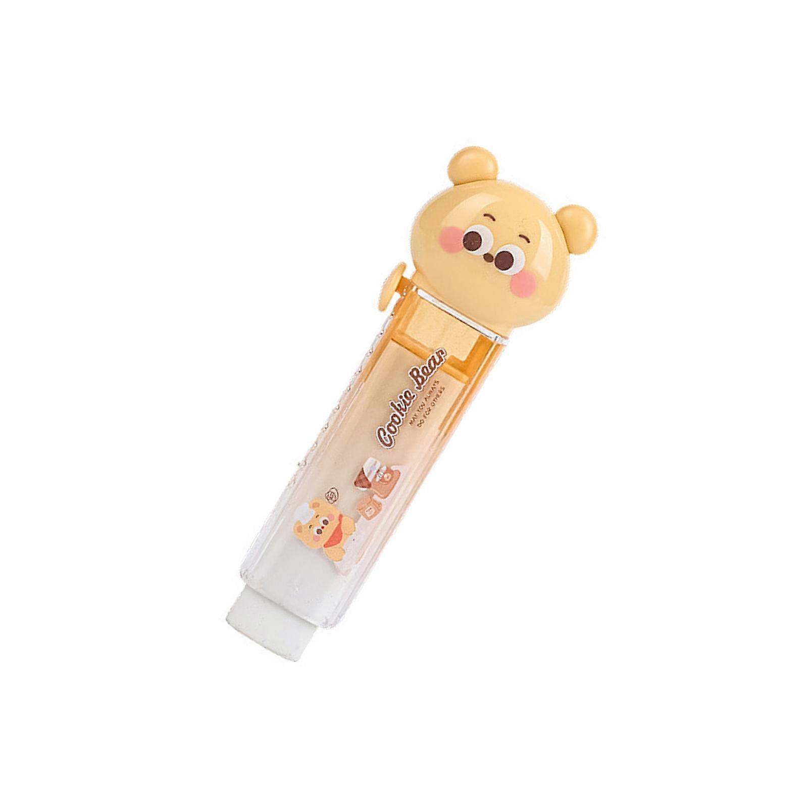 Rubber Eraser Push Pull Erasers Sliding Retractable Pencil Erasers Easy Erasing Refillable For Writing Drawing Sketching Multicolor