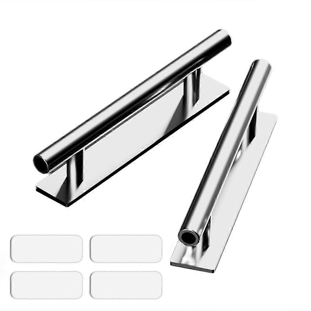 2 Pcs Cabinet Wardrobe Pull Door Handle Window Sliding Door Pull Easy Install