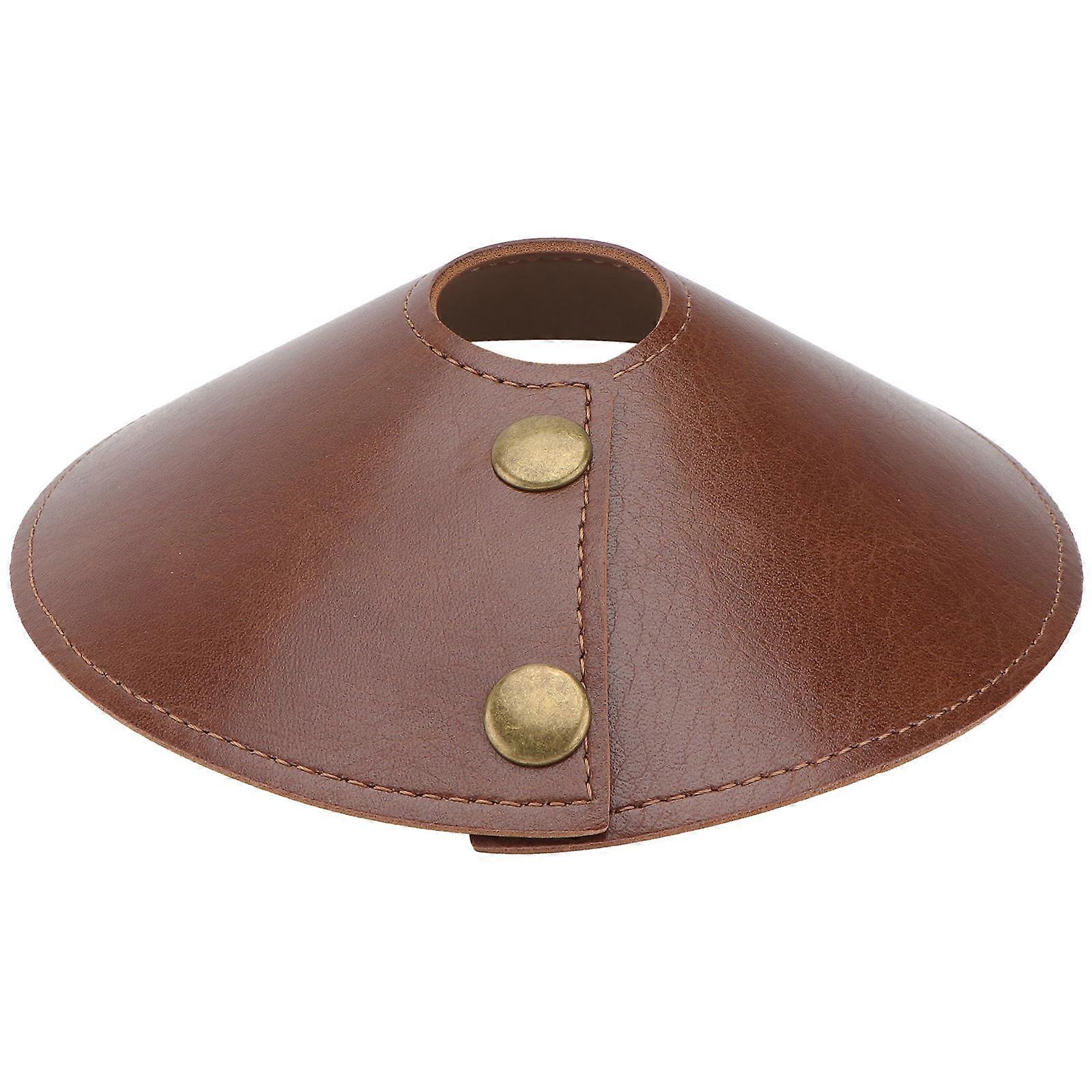 Lampenschirm Zarter Droplight-Lampenschirm für Lampengebrauch 1 Stück Braun PU