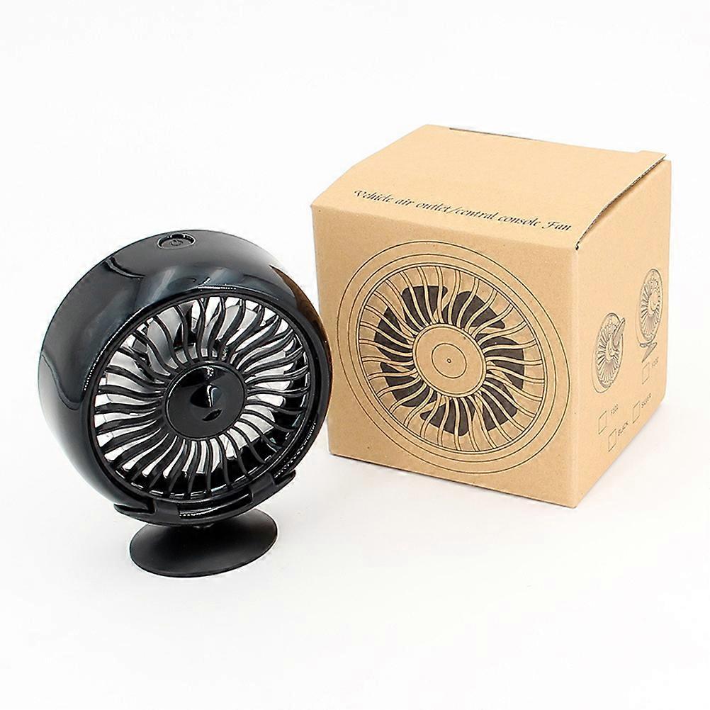 Auto Car Cooling Fan Usb Car Cooling Fan Abs Material Dashboard Mountable Quiet Operation 3.5×3×1.3in 1Pack