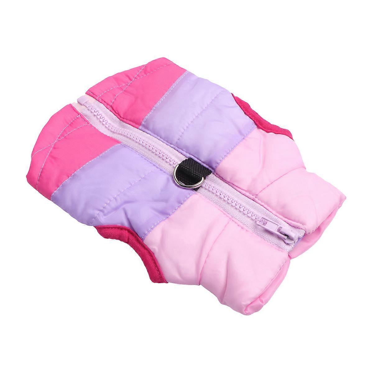 Warm Pet Coat Multi for Dog Featuring Edge-Free Comfort and Reversible Style