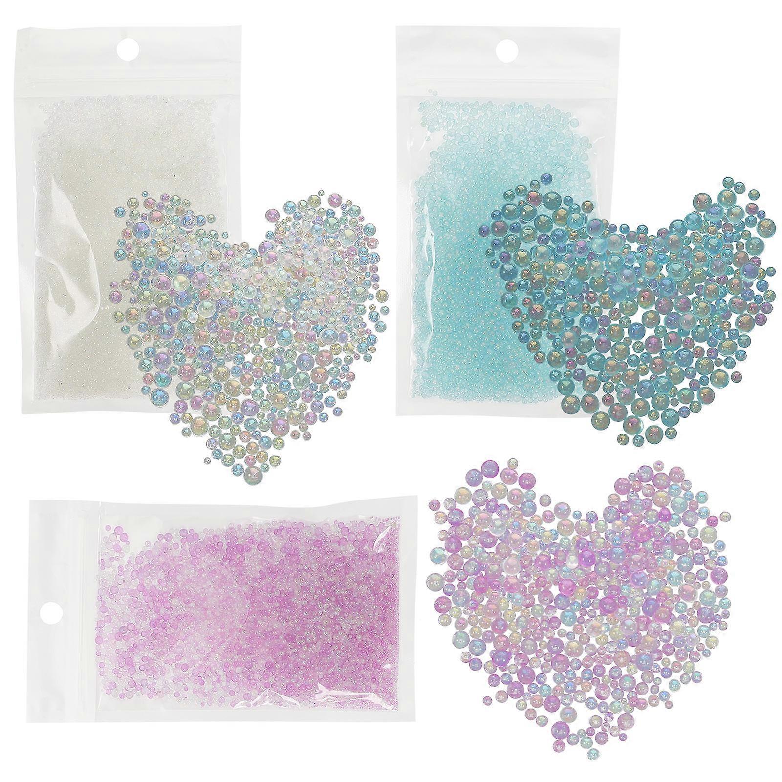 Assorted Beads for Craft Use Perfect for DIY Shaker Filler and Nail Art Decor 1 Bag
