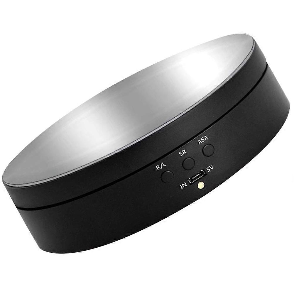 Rotating Stand Automatic Rotating Display Stand Showcase Watch 5.4×5.4×1.4in 1Set