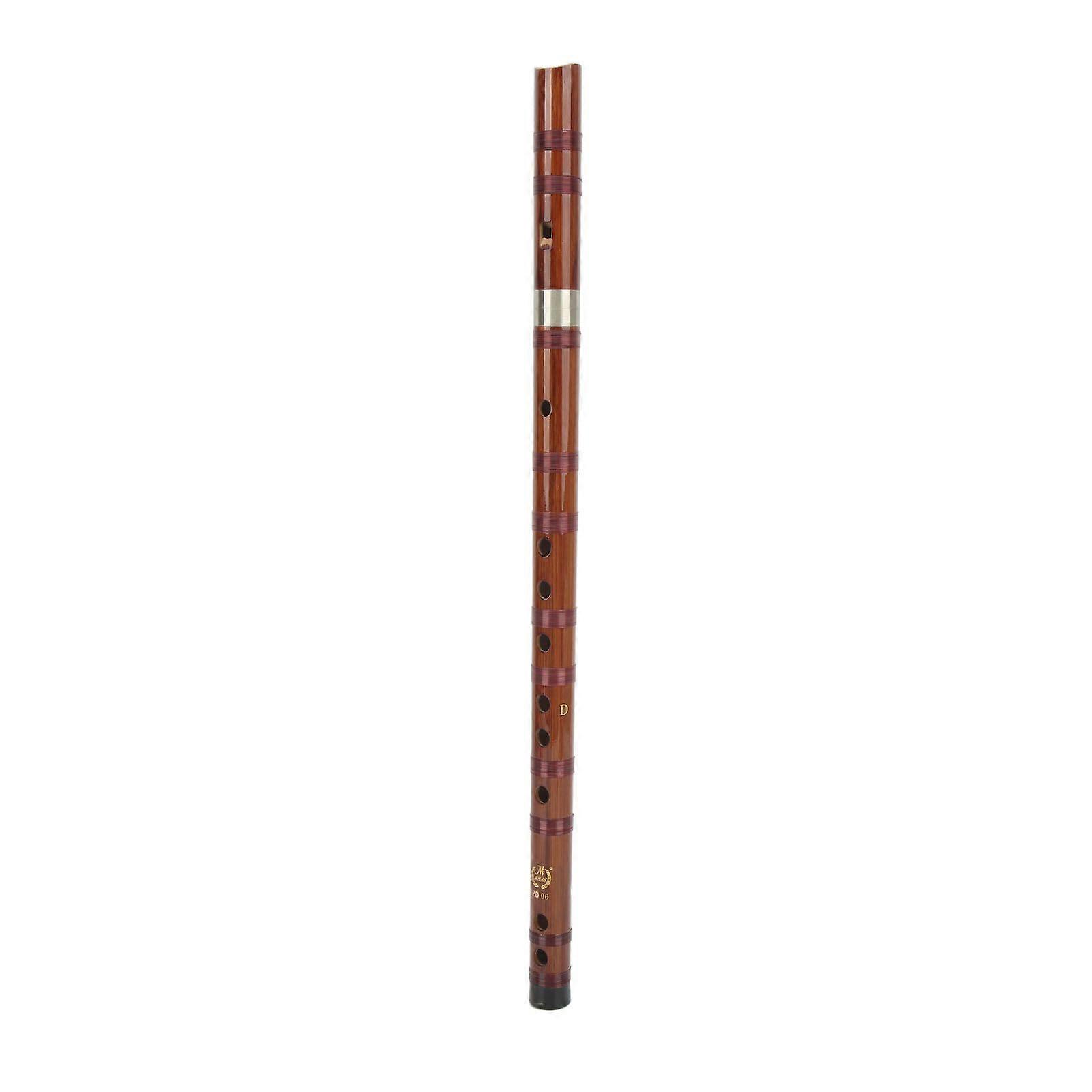 Recorder Instrument Vertical Flute Bamboo Chinese Style Set Kit for Playing Performance D Key