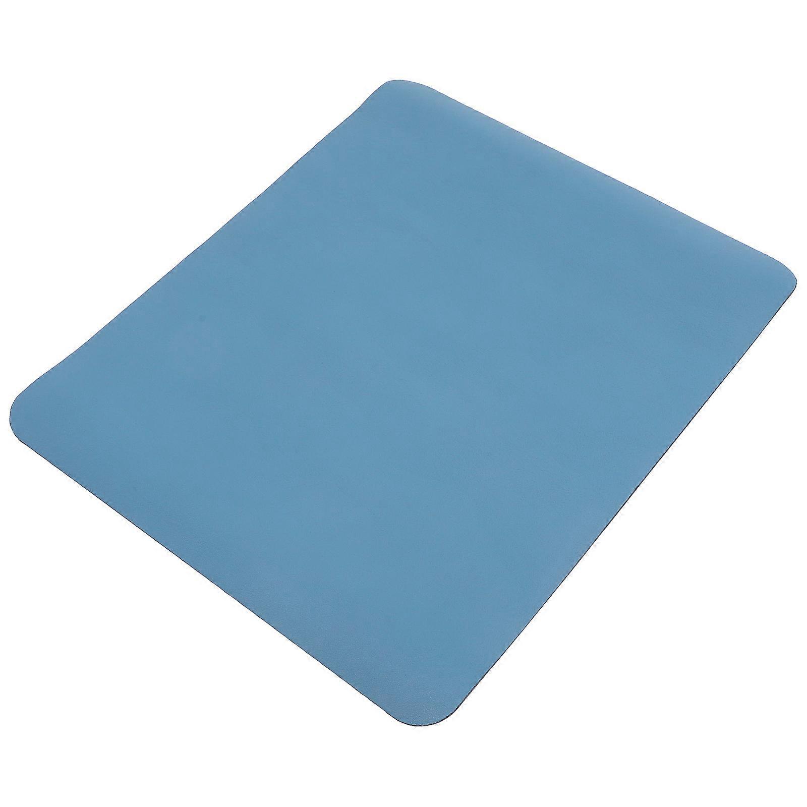 Kitchen Drying Mat Dish Drainer Absorbent Non-Slip Quick-Drying Heat-Insulating 40x50cm Blue 1Set