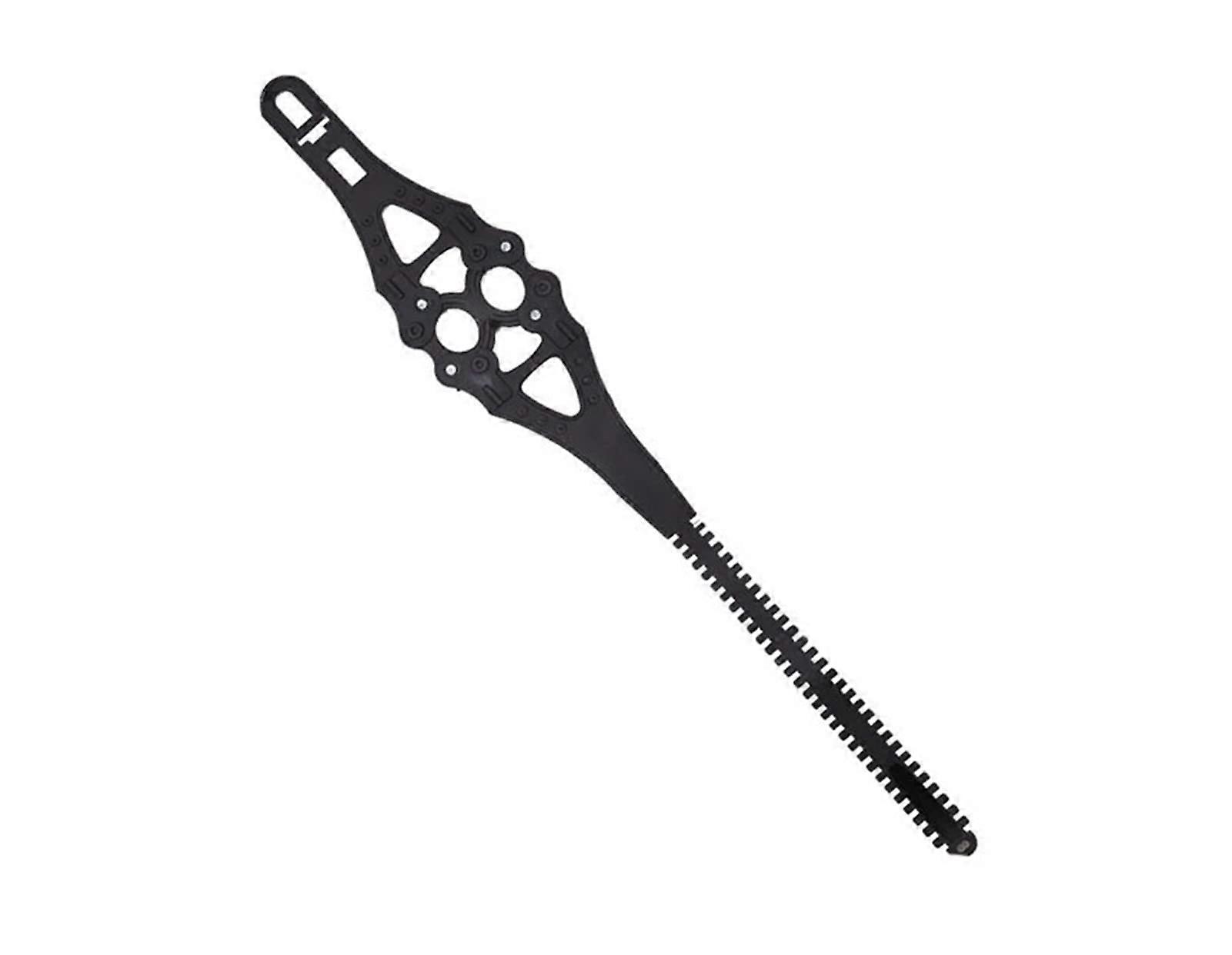 Car Snow Chains 8 Pieces Universal Non-Slip Emergency Snow Chains Quick Installation Without Jack Tire-Friendly