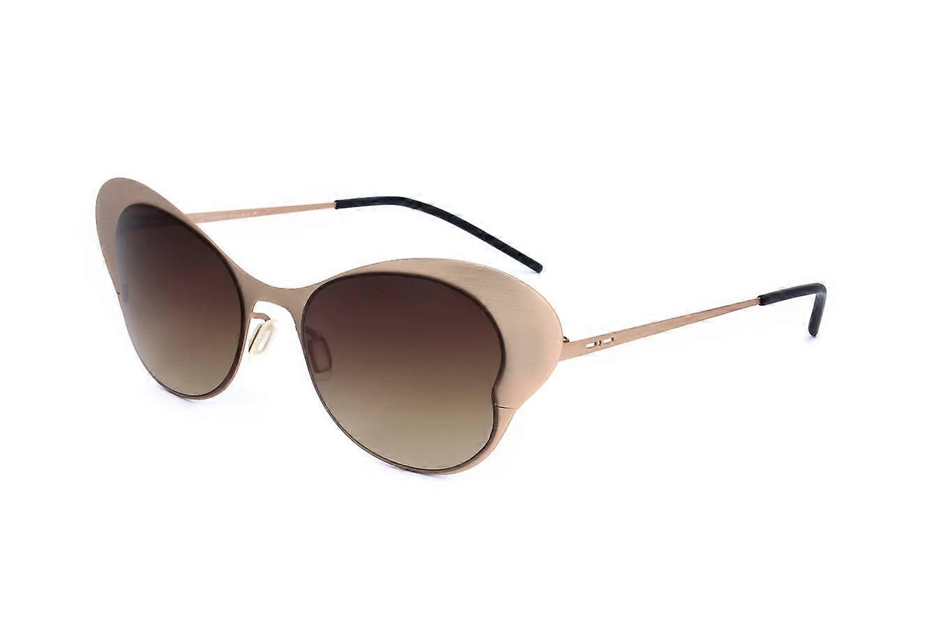 Sunglasses Italia Independent MOD 0216 I THIN METAL 121 GOLD PINK 50/19/140 WOMAN