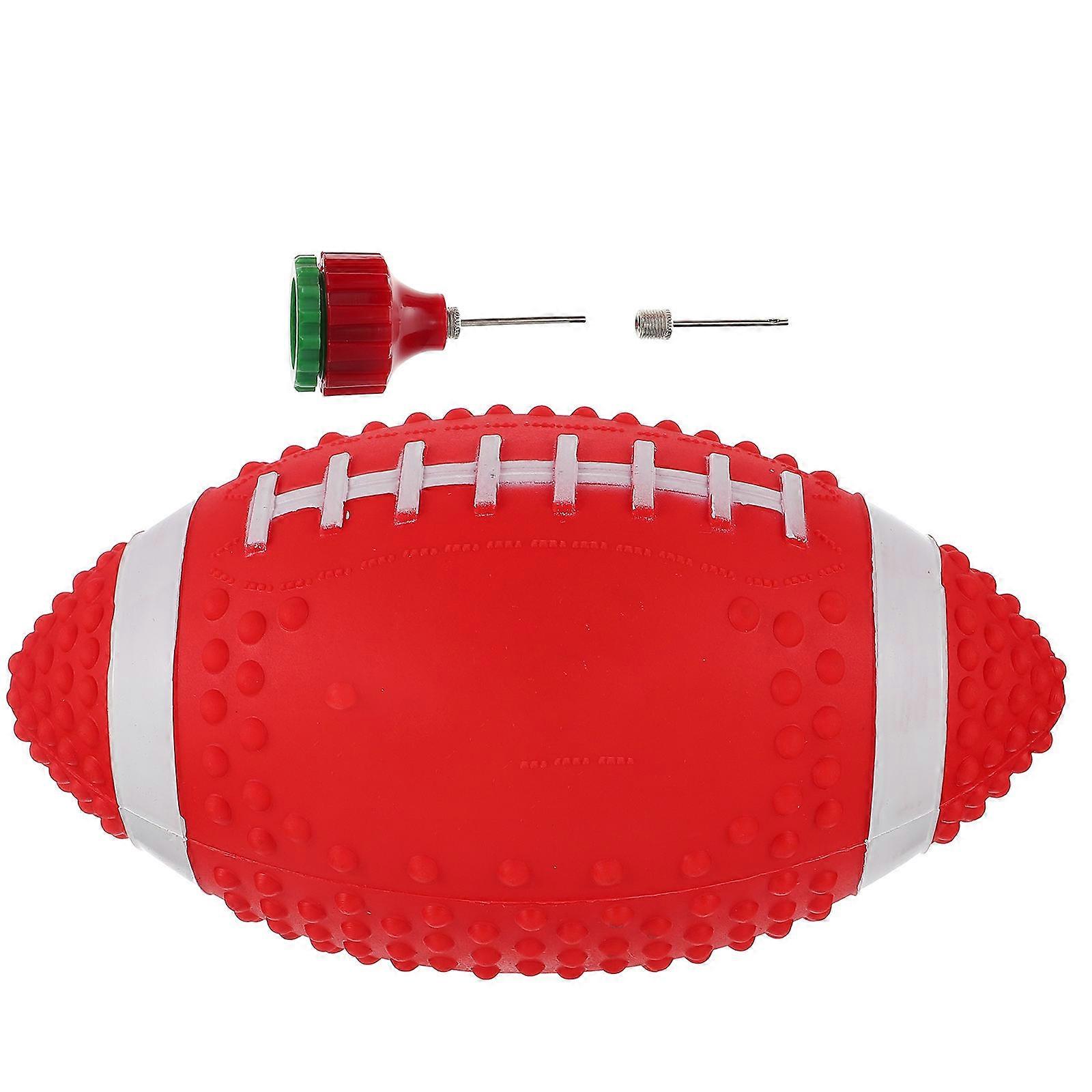 Swimming Pool Rugby Toy Vibrant Color Pool Ball For Children Summer Beach Activities 22X10Cm 1Pcs