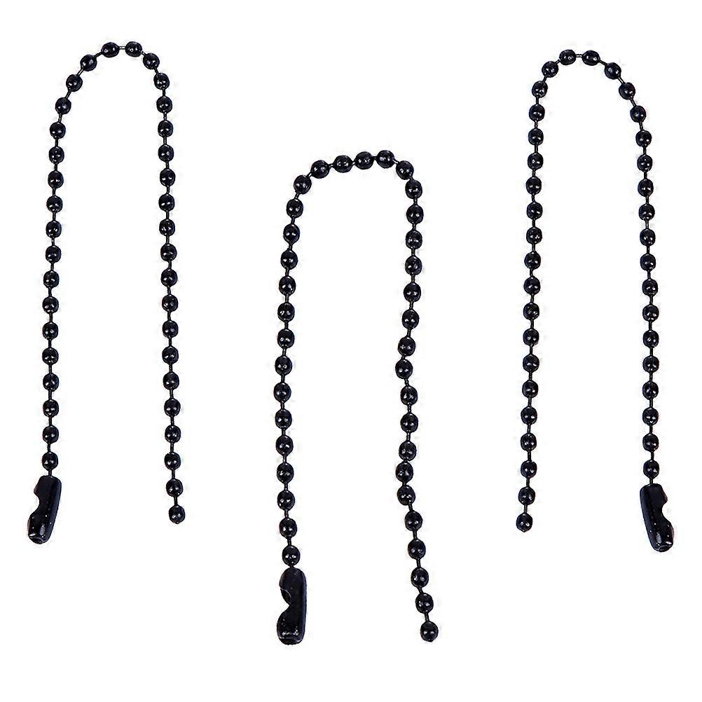 Jewelry Chains For Making Jewelry 100Pcs Stoving Varnish Chain Circular Shape Adjustable Length For Craft Enthusiasts