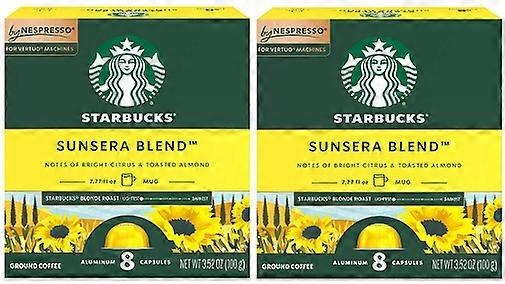 Starbucks by Nespresso Vertuo Line Sunsera Blend 2 Pack