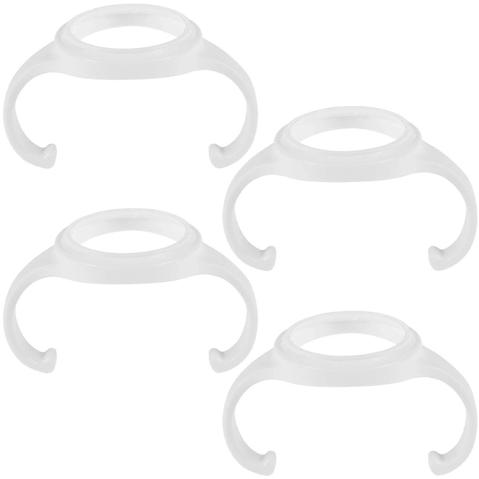 4pcs Baby Bottle Handle Grip Feeding Bottle Replacement Handle Plastic Handle