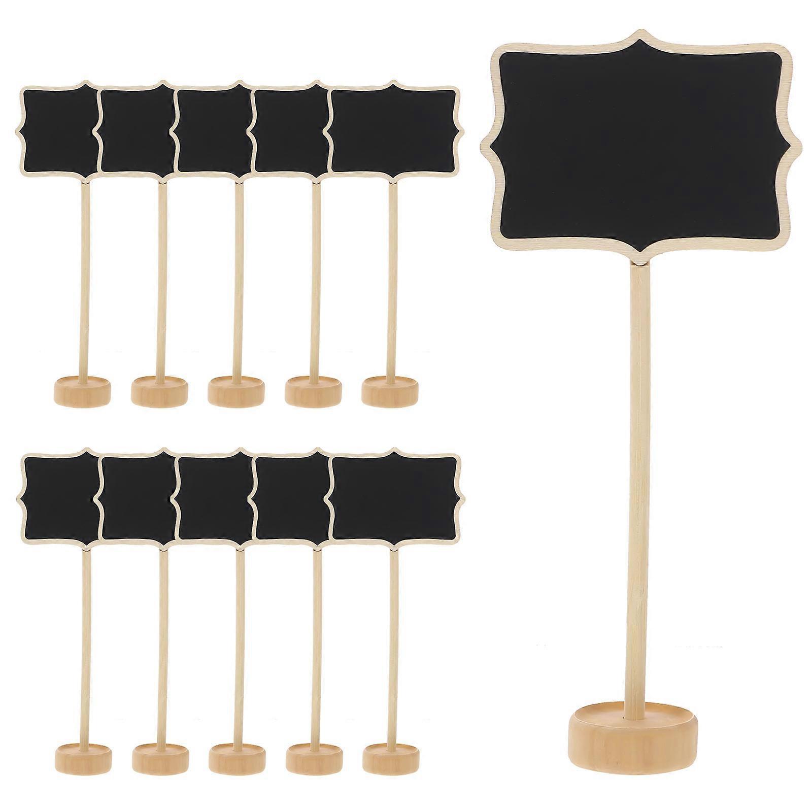 Stand Up Tableau Noir Signe Mariage Décor Mini Tableaux Noirs Adultes Message Enregistrement 1 Set