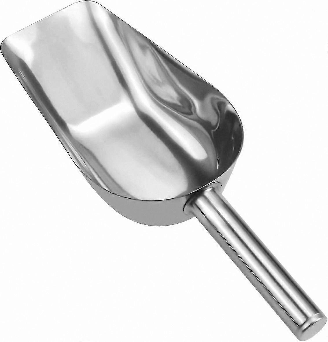 Stainless Steel Ice Cream Scoop - Durable Trapezoid Design for Easy Serving