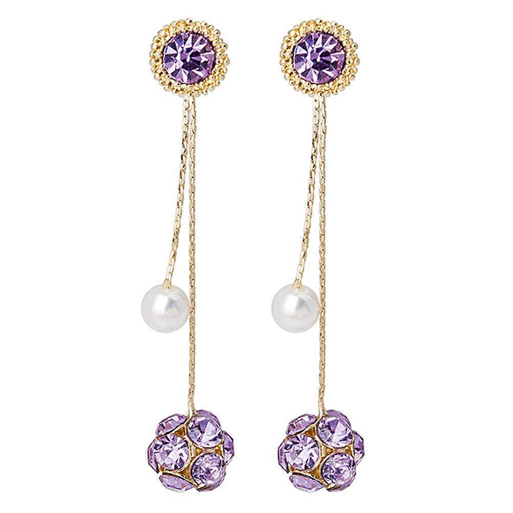 Modern Pearl Drop Earrings with Distinctive Tassel Style for Everyday Wear