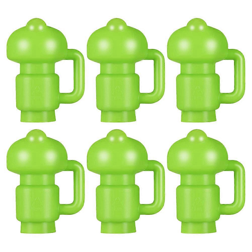 Durable Small Rod Cover Trampoline End Caps Green Frog Replacement for Easy Installation