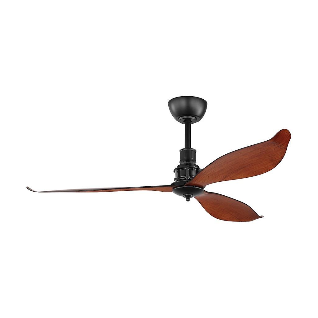 Lagos Ceiling Fan Black Matt 5 Speed, Timer, Reversible, Remote Included
