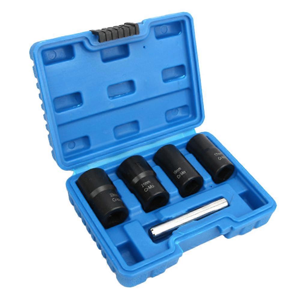 Damaged Nut Remover Kit with Durable Chromium-Molybdenum Steel 1 Set Portable Storage Box Assorted