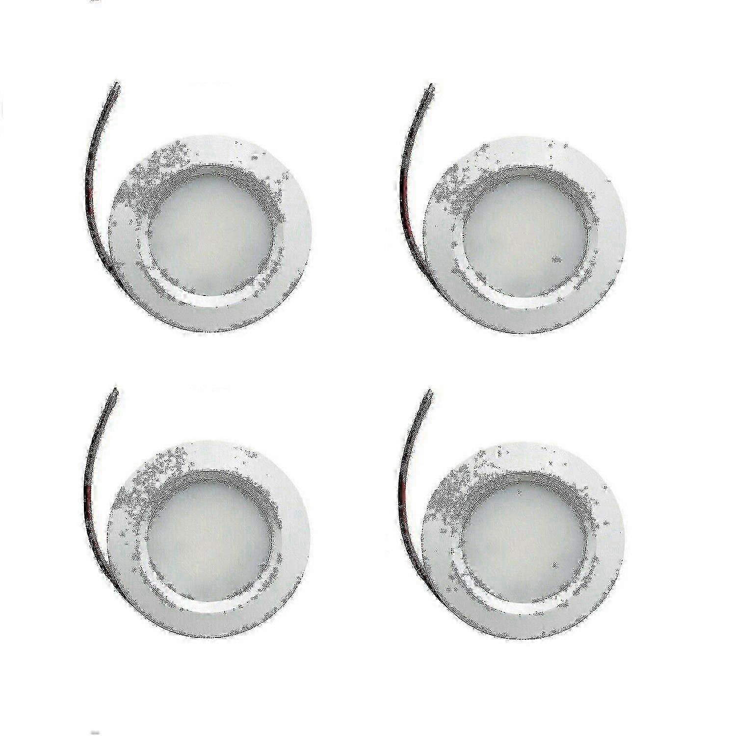 2025 6 x led 12v spot lumières dimmable caravane bateau encastré blanc chaud downlights