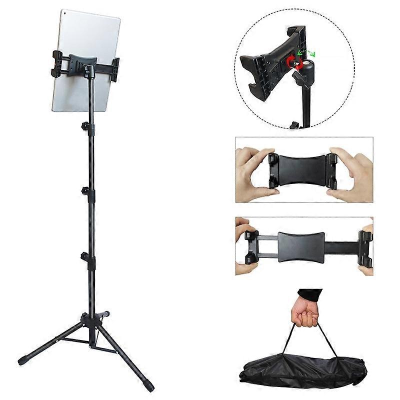 1.6m Adjustable Stand Retractable Phone Tripod 313