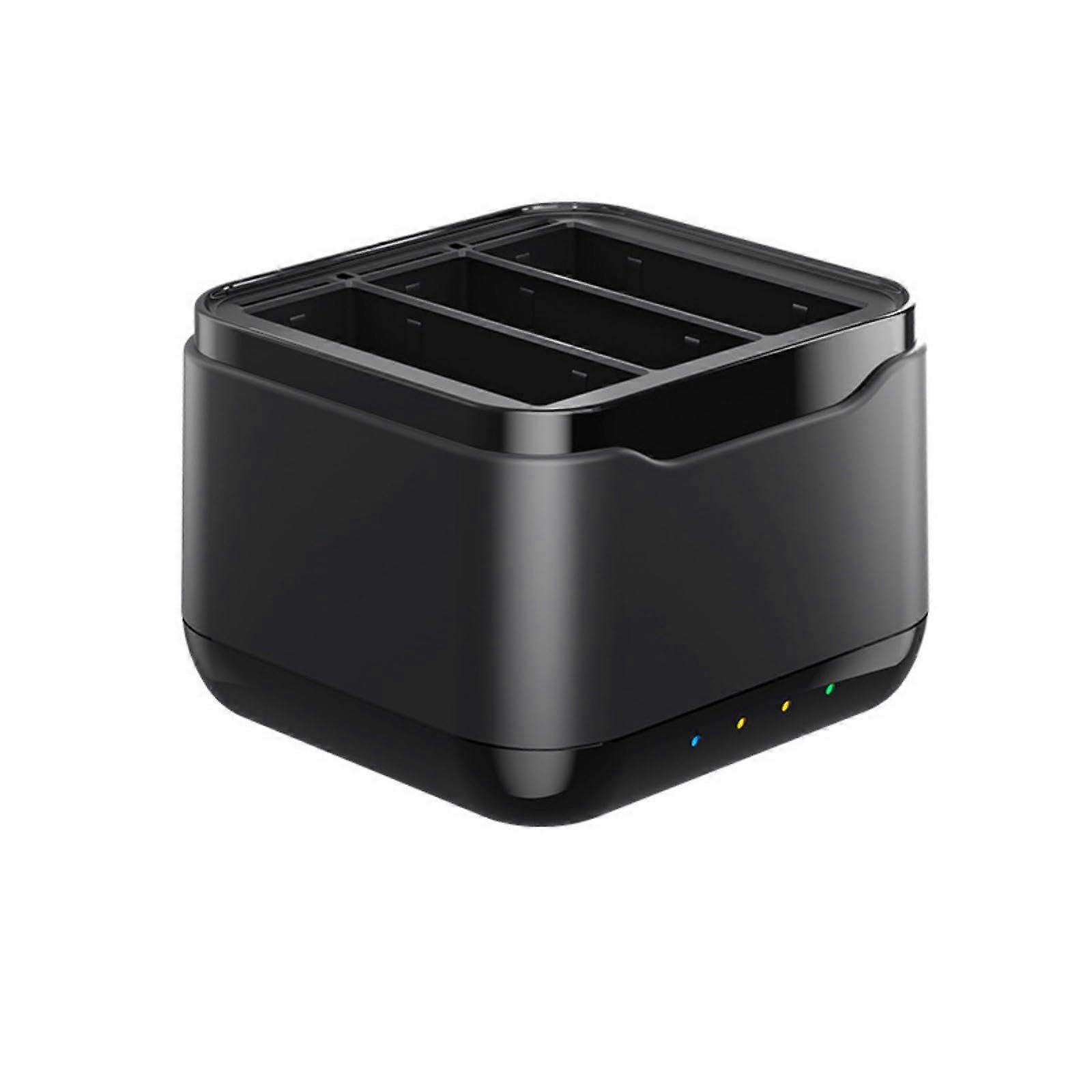3K Battery Charging Station Adapter Base for 360 Professional 2 with Card Storage Slot, Fast Charging and Compact Design