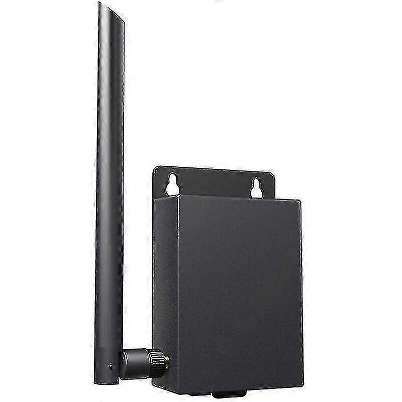 Waterproof Outdoor 4g Router With Sim Card Slot 5dbi Antenna Wall Router For Ipc Max 15 Devices High Security Eu Version Eu Version Black
