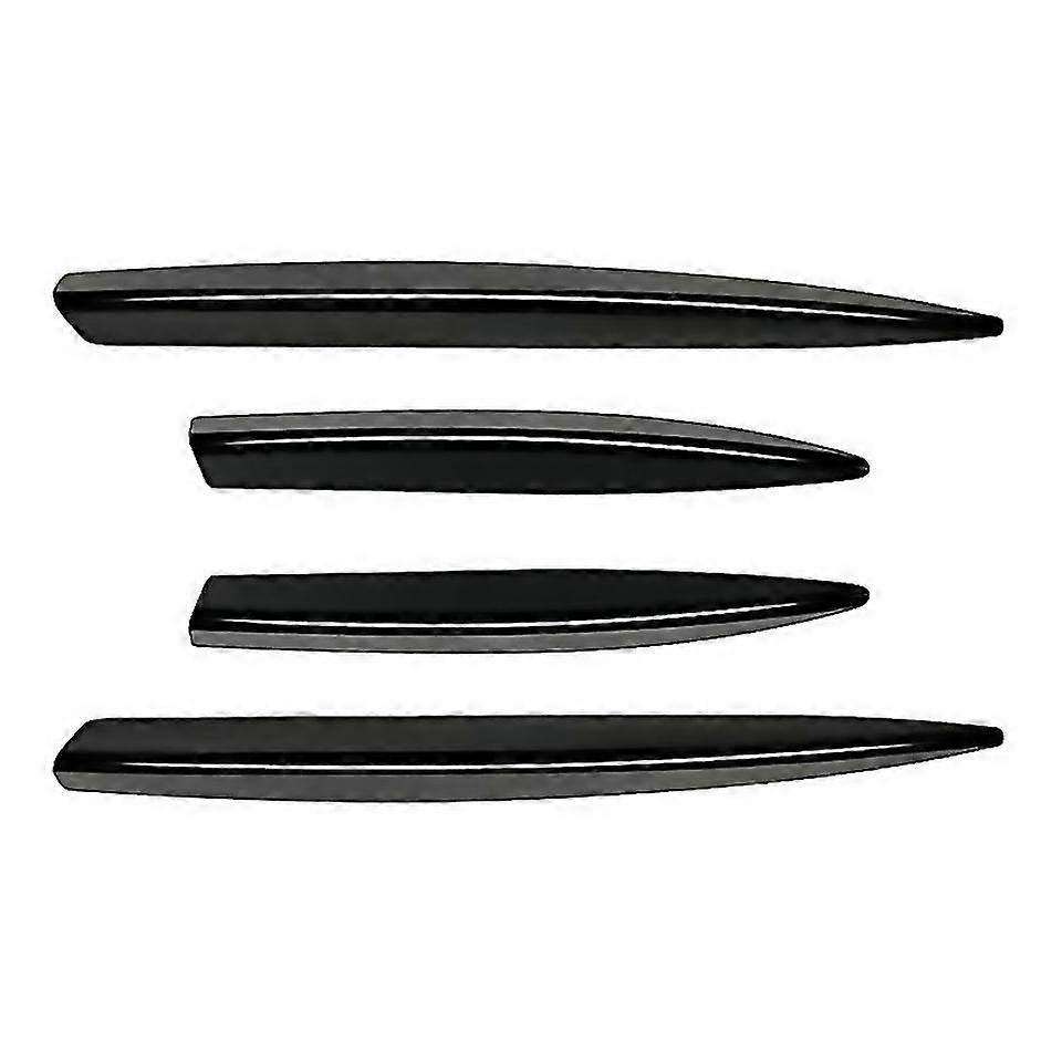 For Glossy Front Grille Spoiler Trim For A Class W177 2023 Black