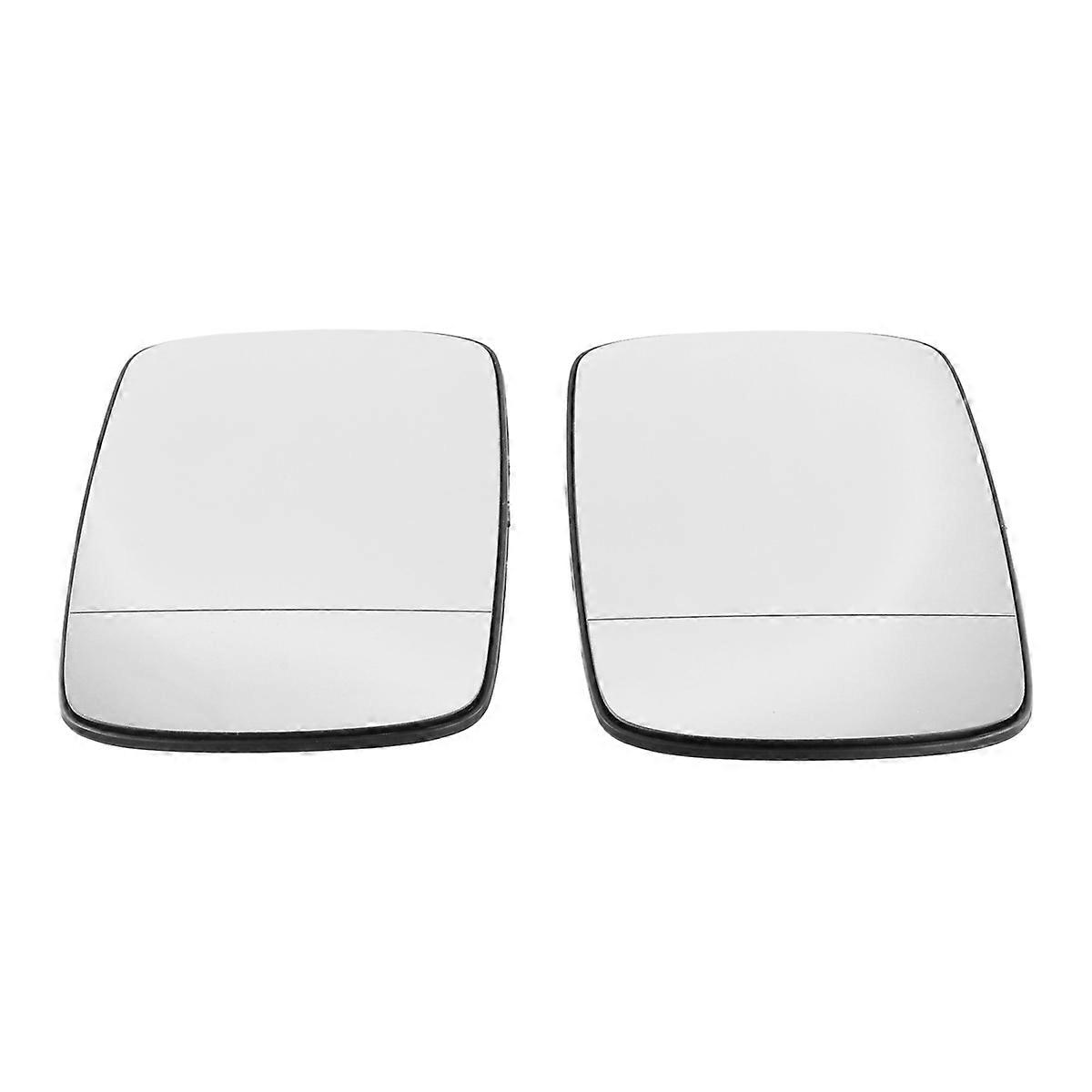 2 X Side Wing Mirror Rearview Mirror Glass Heated 51168250436 for E39 E46 320I 330I 325I 525I 1998-2006 LH/RH