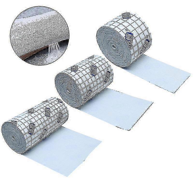 One roll of a waterproof adhesive wound dressing, a medical fixation tape and bandage (3 sizes).