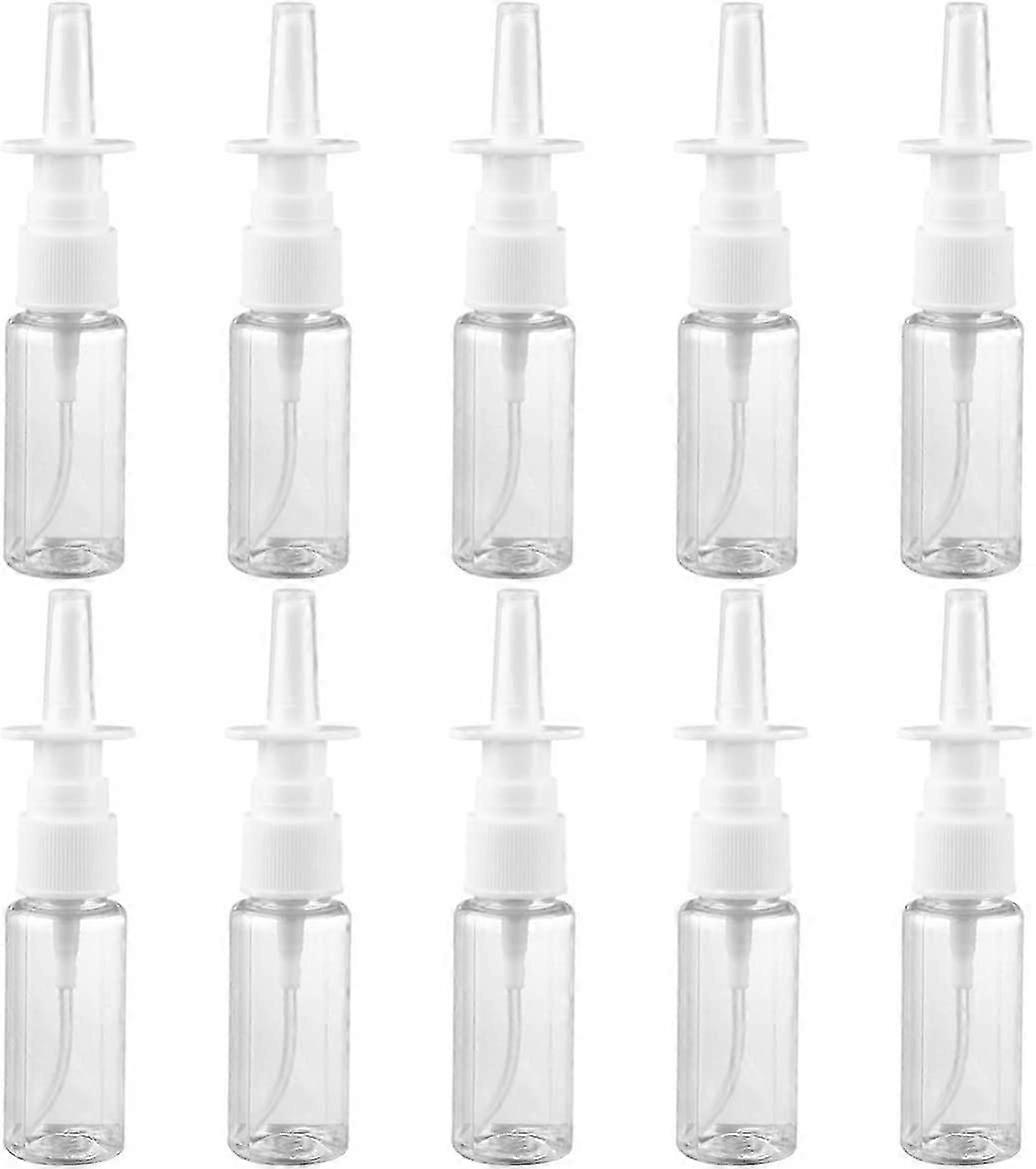 5ml Nasal Spray Bottle Nasal Pump Sprayer Refillable Travel Size (5ml, 20 Pcs)