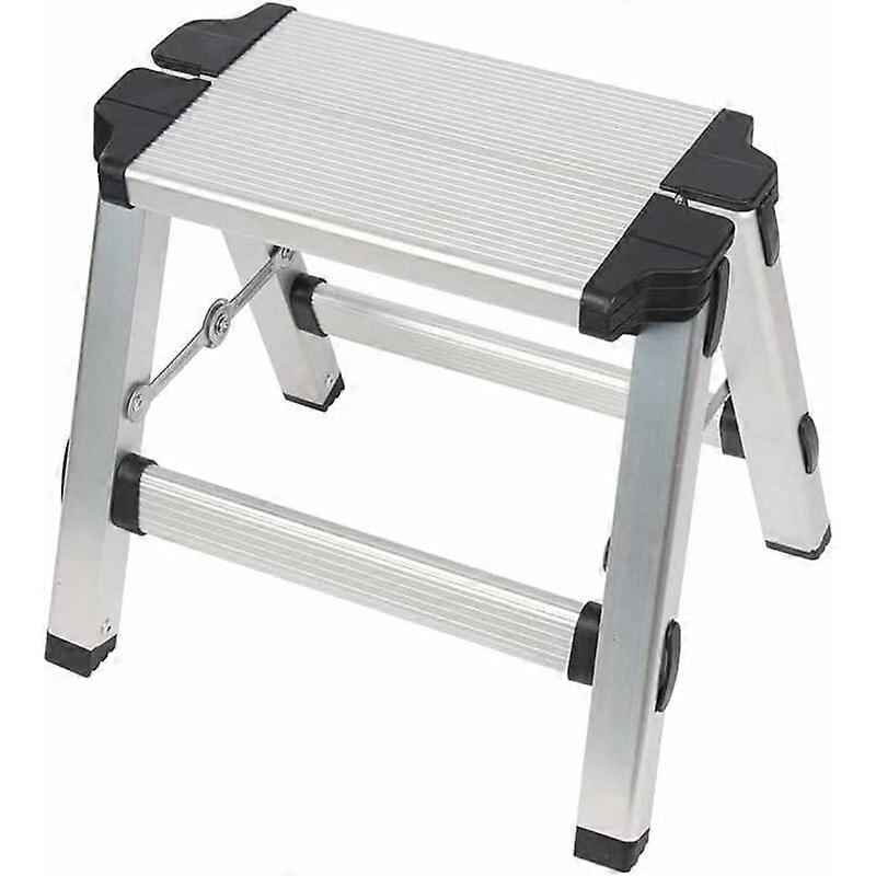 Multifunctional aluminum stepladder with 2 steps - Maximum load: 150 kg