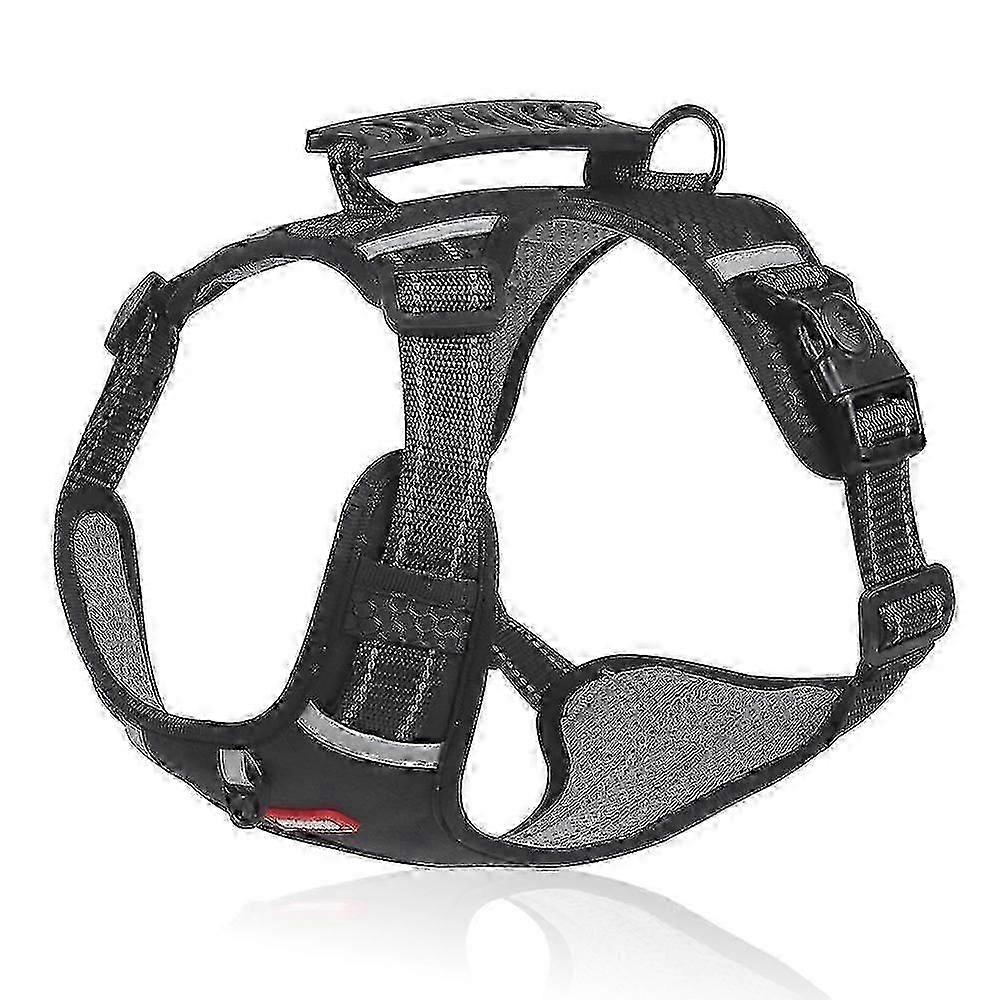 Arnês para animais de estimação com malha respirável para passear confortavelmente com o cão