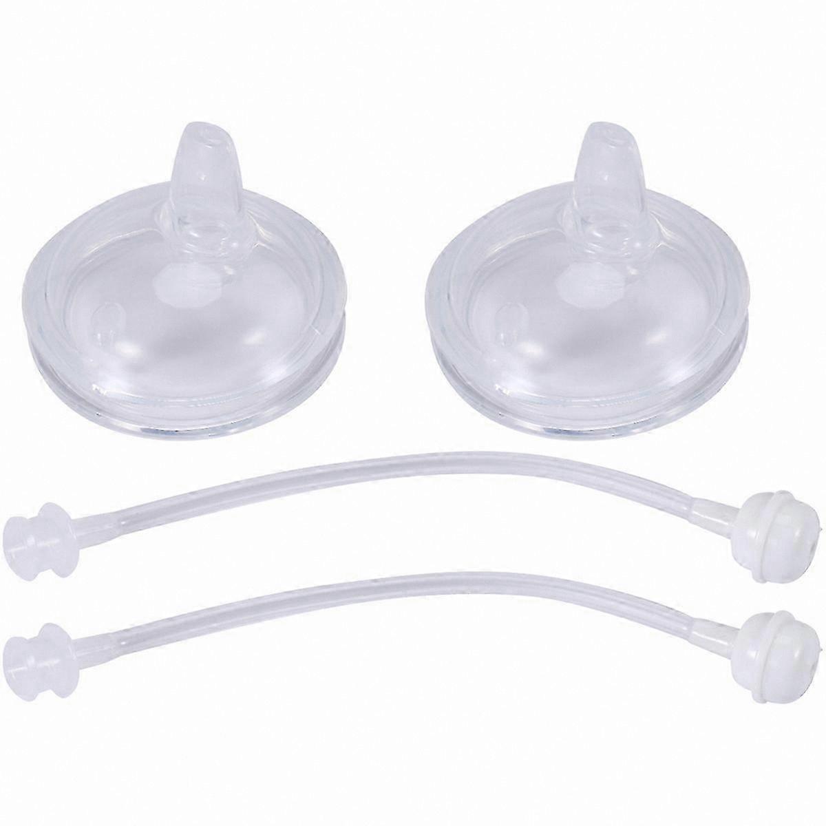 2 Pack Replacement Nipples for Baby Bottles, 7CM Size