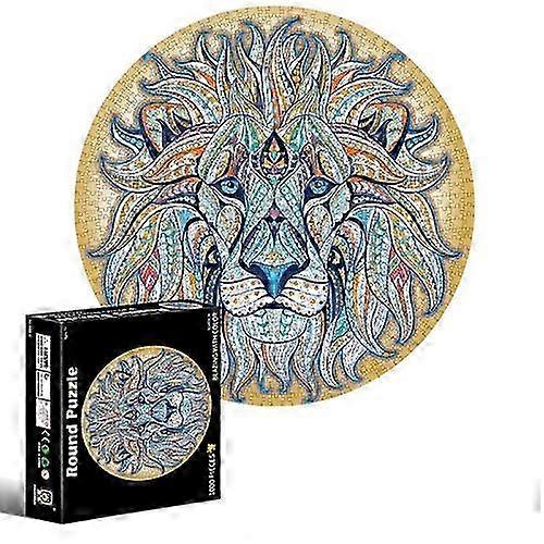 Round Shape Irregular Plane Puzzle Jigsaw Toy 1000 Pieces