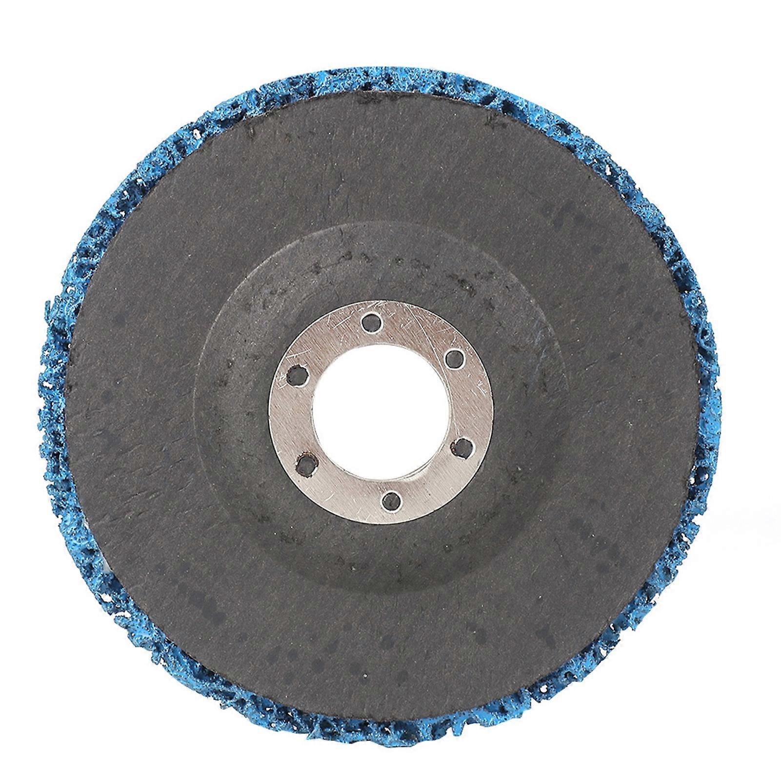 5pcs 125mm Blue Poly Strip Abrasive Disc Rust Paint Remover