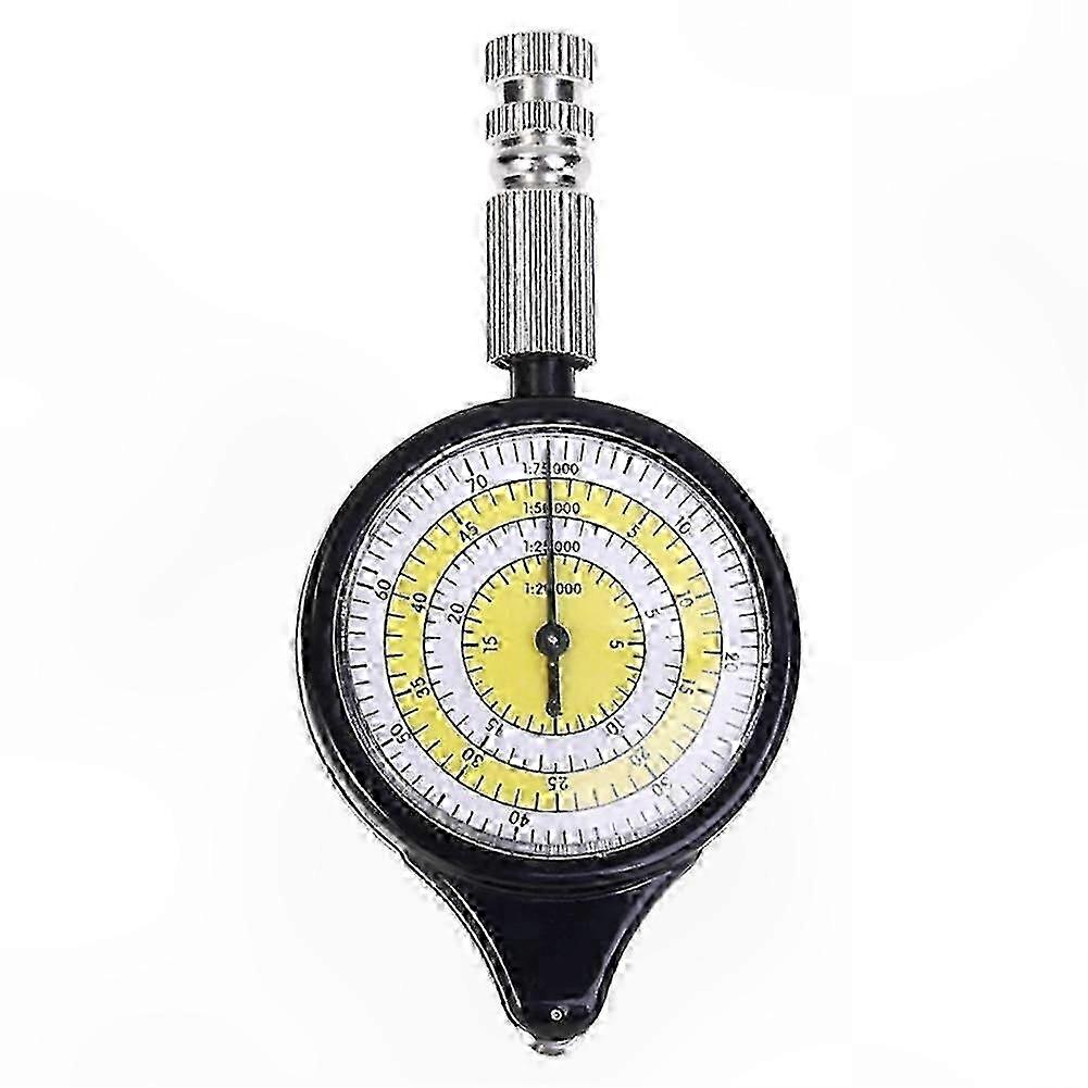 Multifunction Outdoor Compass with Map Measurer, Curvimeter, and Rangefinder for Hiking and Sports Use