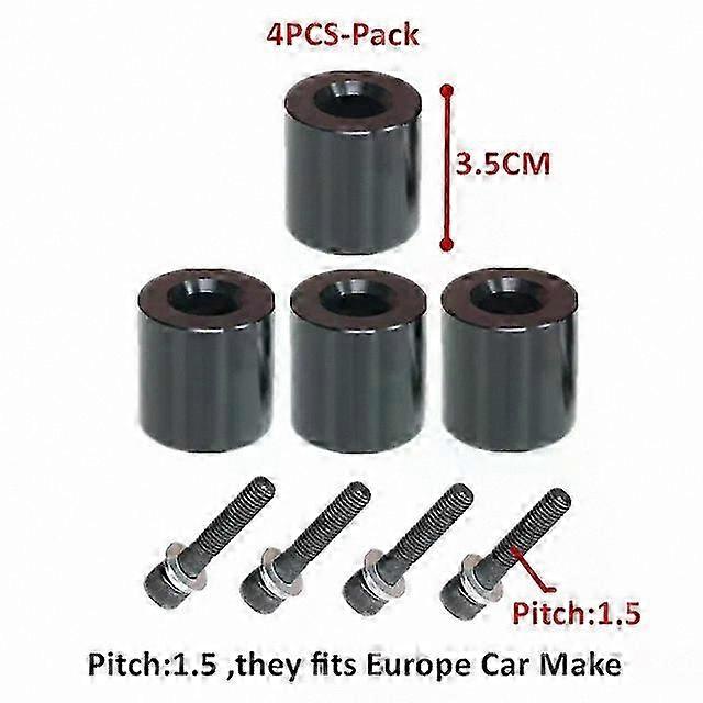 Universal Car Seat Spacer Pads - 4pcs Height Adjustment Modifiers for Enhanced Comfort and Support