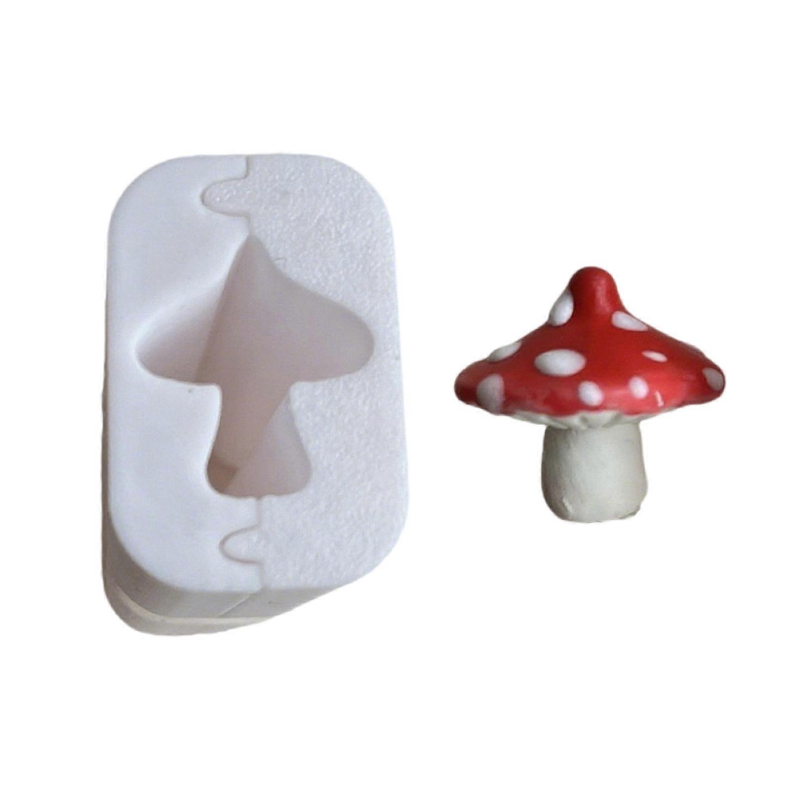 Special Shaped Clay Bead Mold Roller Tool PLA Mushroom Pendant Mool For DIY Crafting And Handmade Projects Multicolor