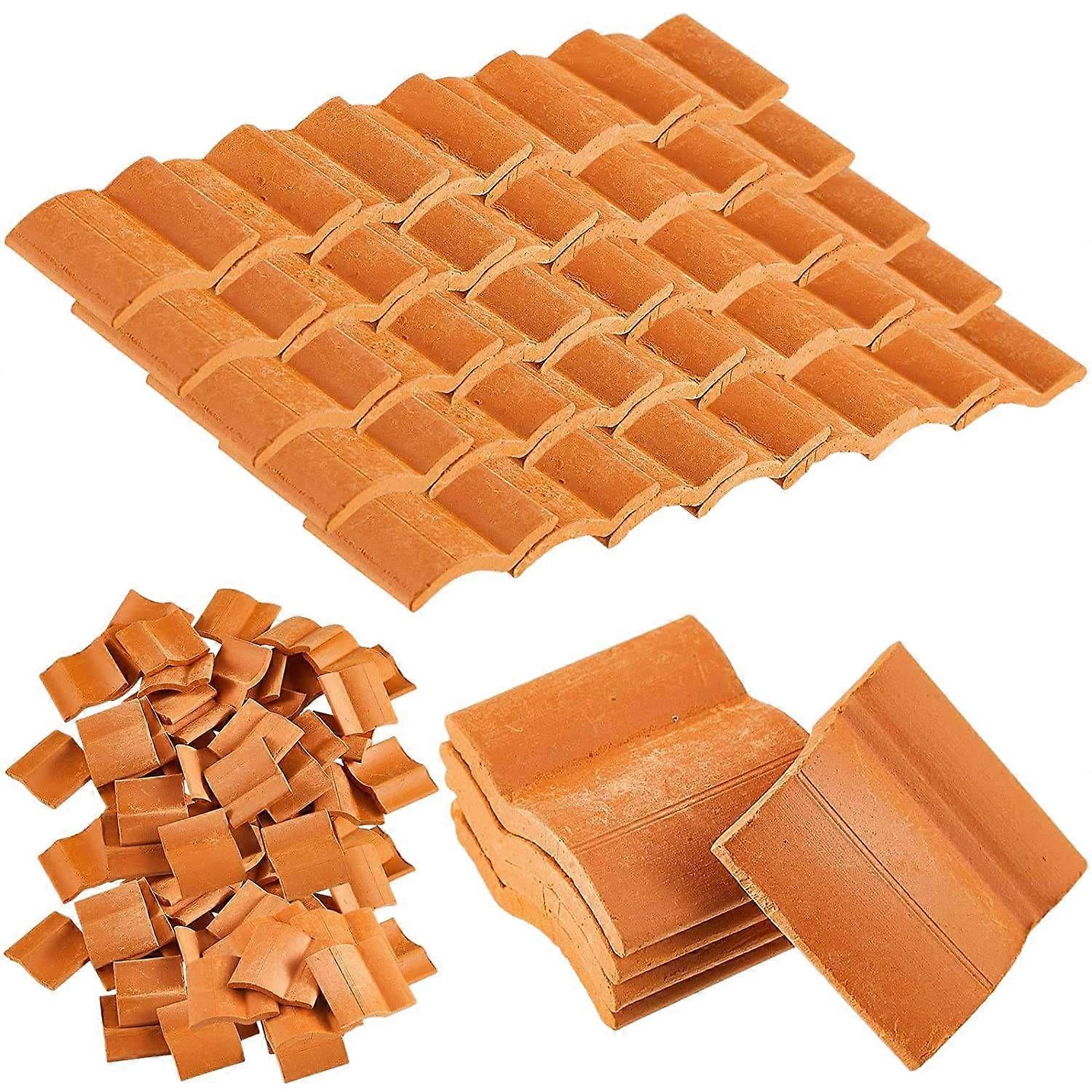 Roof Tiles Model Building Set Miniature Tiles Roof Tiles Shingles Tile Model Landscape Accessories