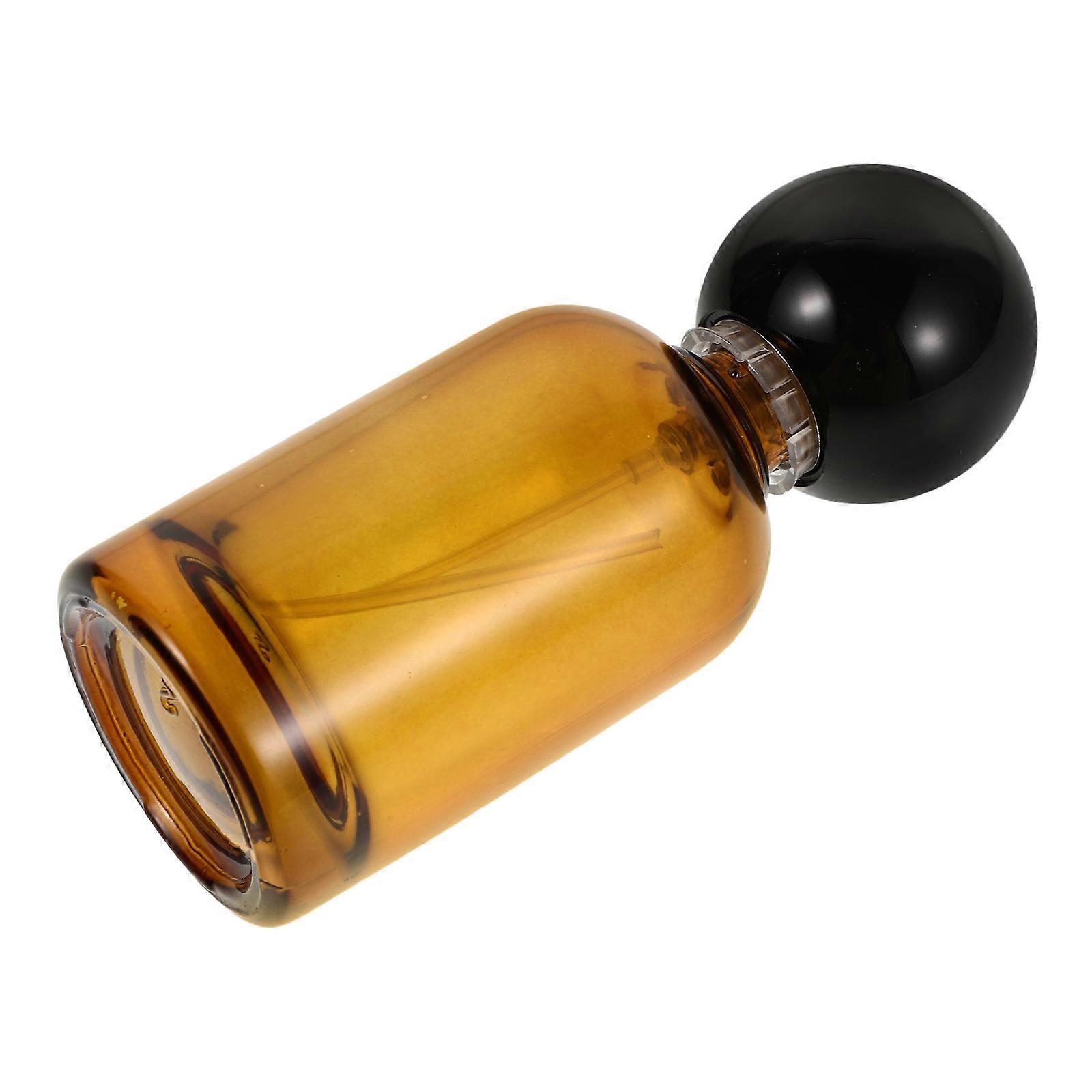 Amber Glass Spray Bottle for Essential Oils with Leak Proof Design 30ml