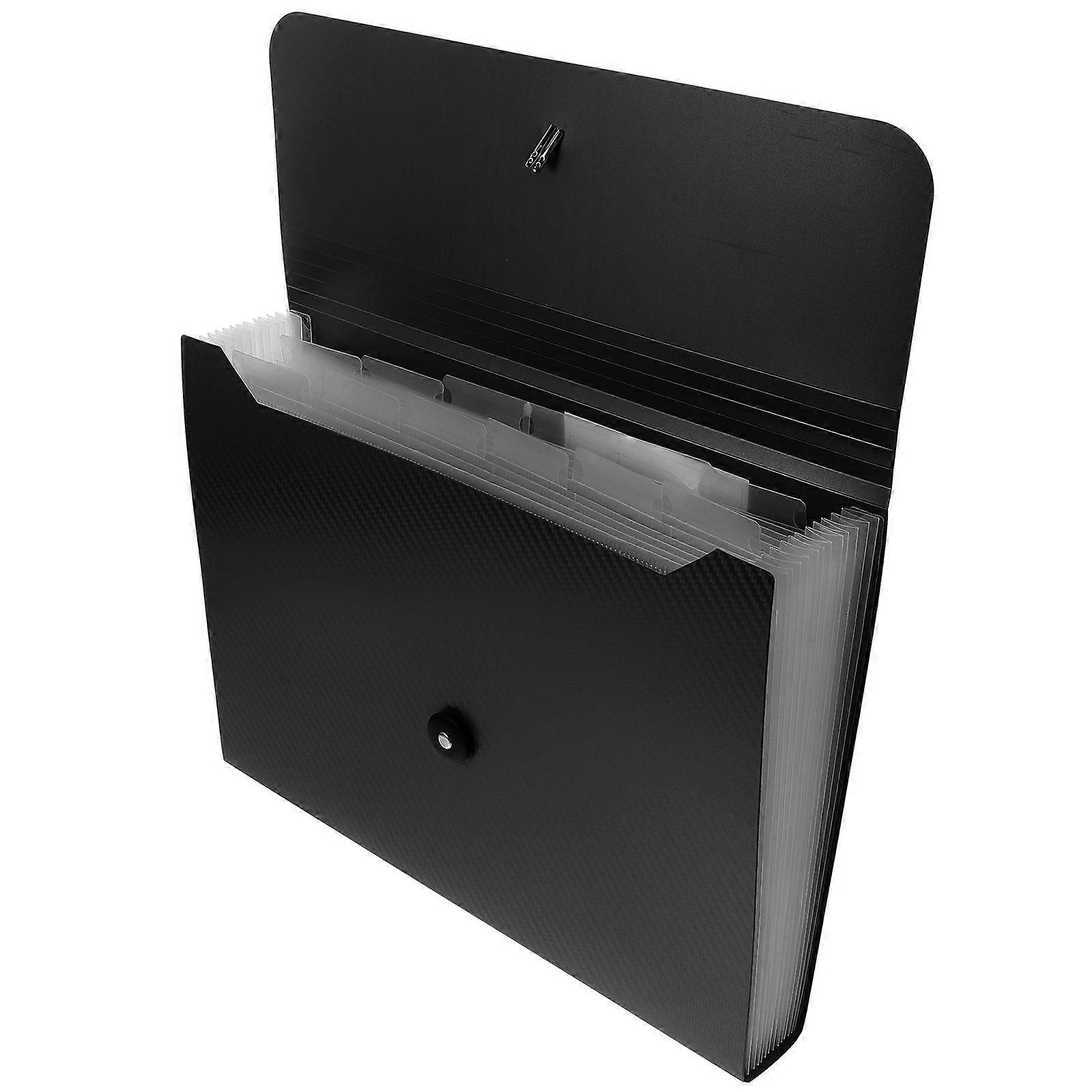 Document Organiser Folder Archiving Business Travel Portable Accordion Folder 1Set