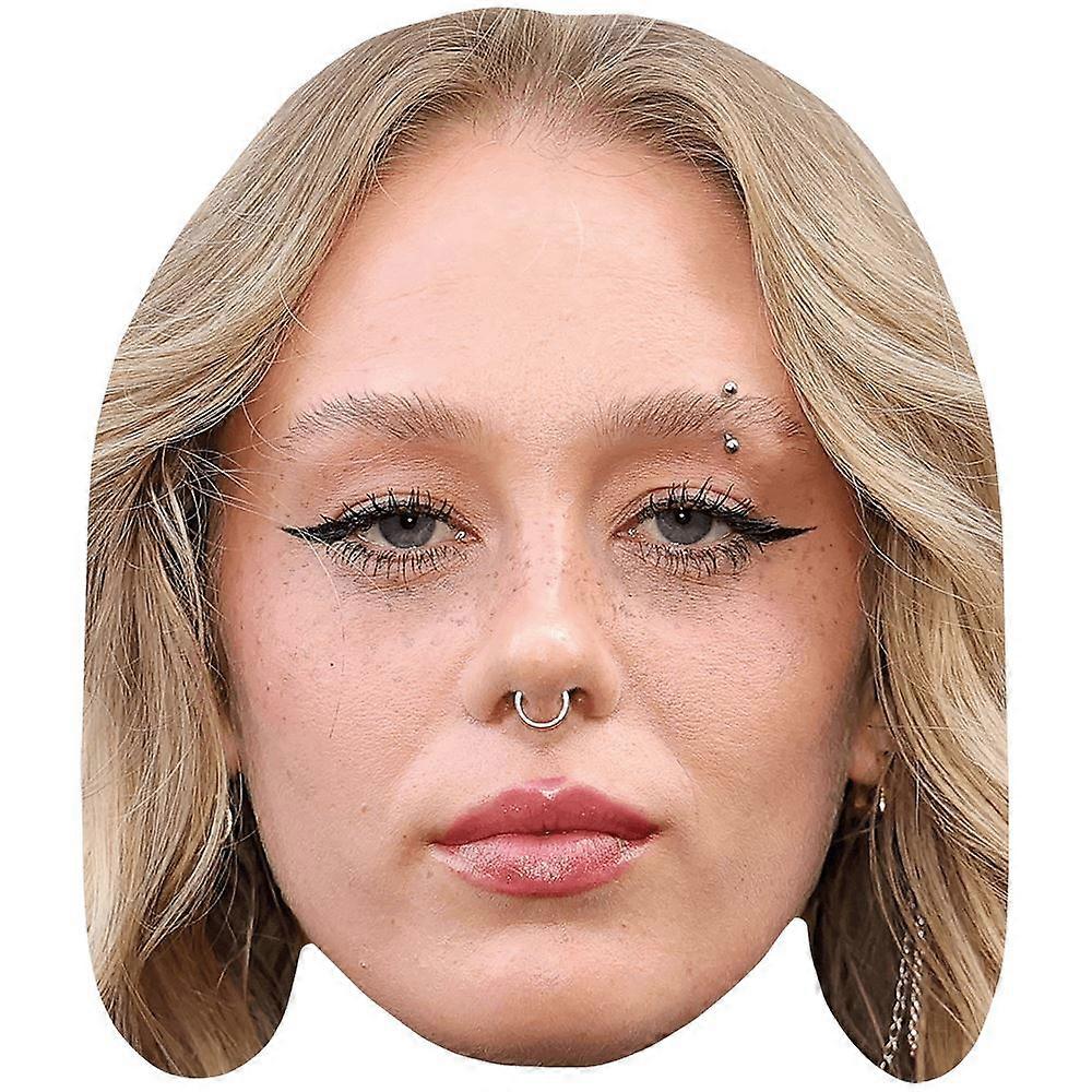 Katherine Ledridge (Makeup) Celebrity Mask, Flat Card Face