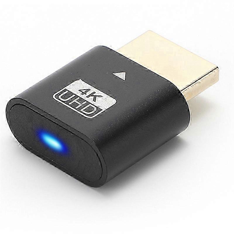 -Compatible 4K Dummy Plug with LED Light C